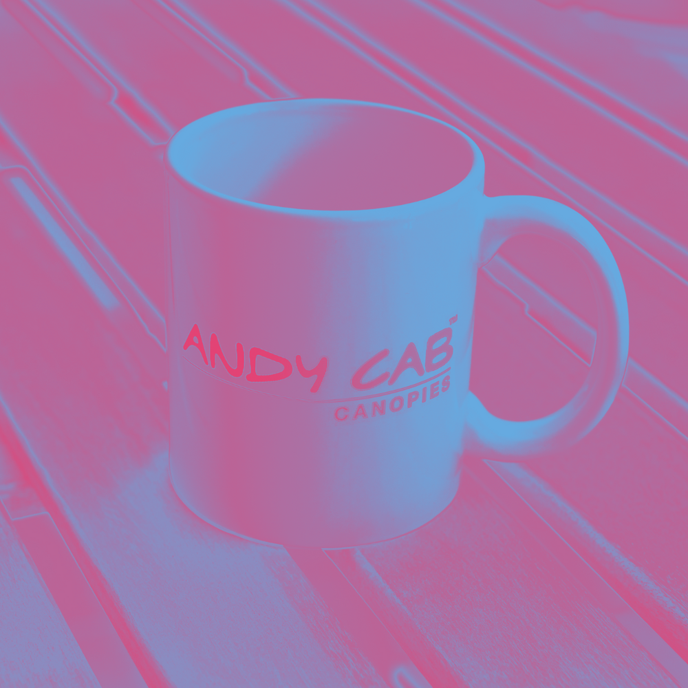 Andy Cab Mug-AndyCab-White-Reservation fee only-AndyCab