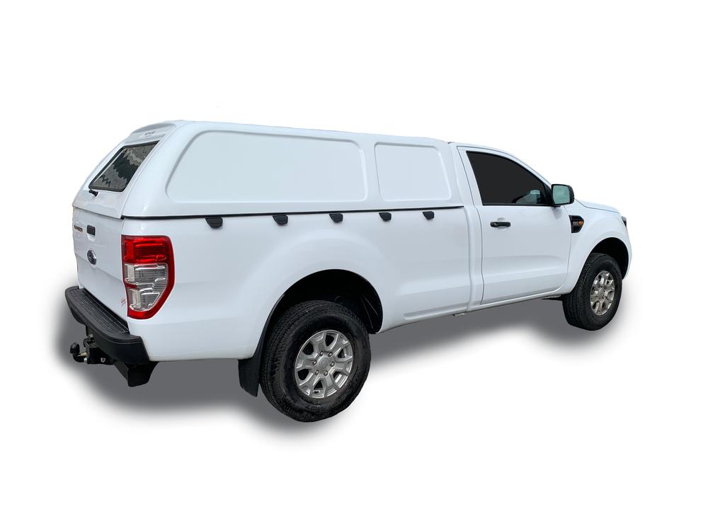 Ford T6 Single Cab Roadrunner-Canopy-Ford-White-Blankside-AndyCab