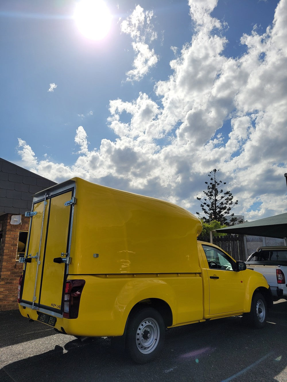Isuzu 6G Courier Canopy-Canopy-Isuzu-White-AndyCab