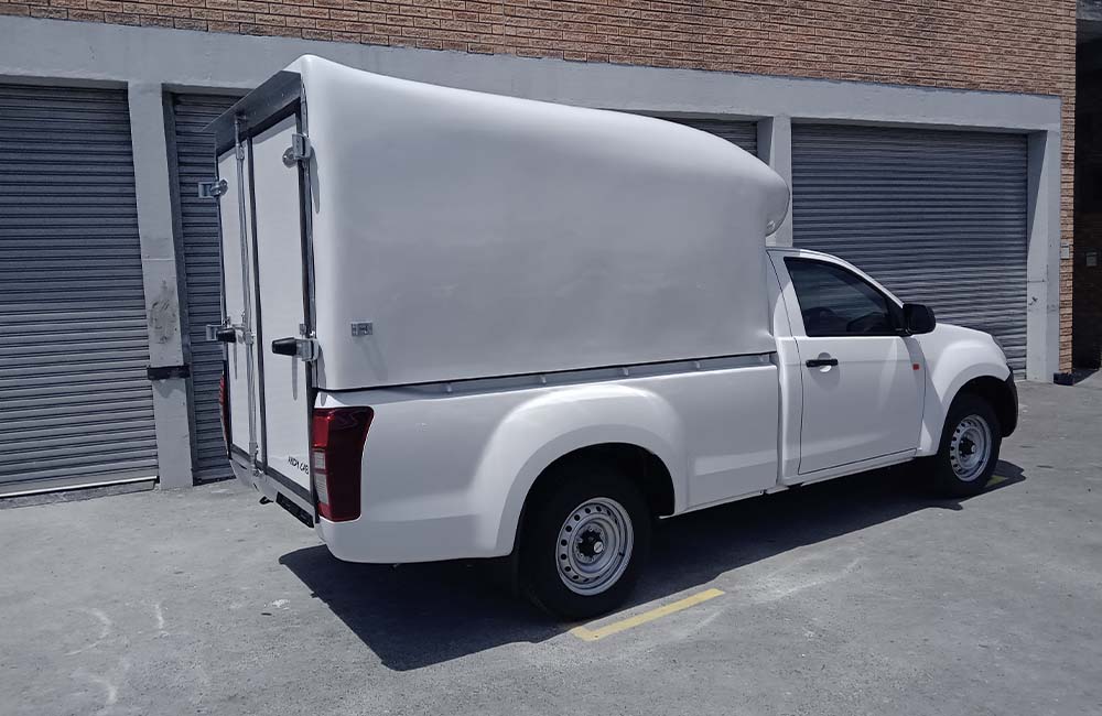 Isuzu 6G Courier Canopy-Canopy-Isuzu-White-AndyCab