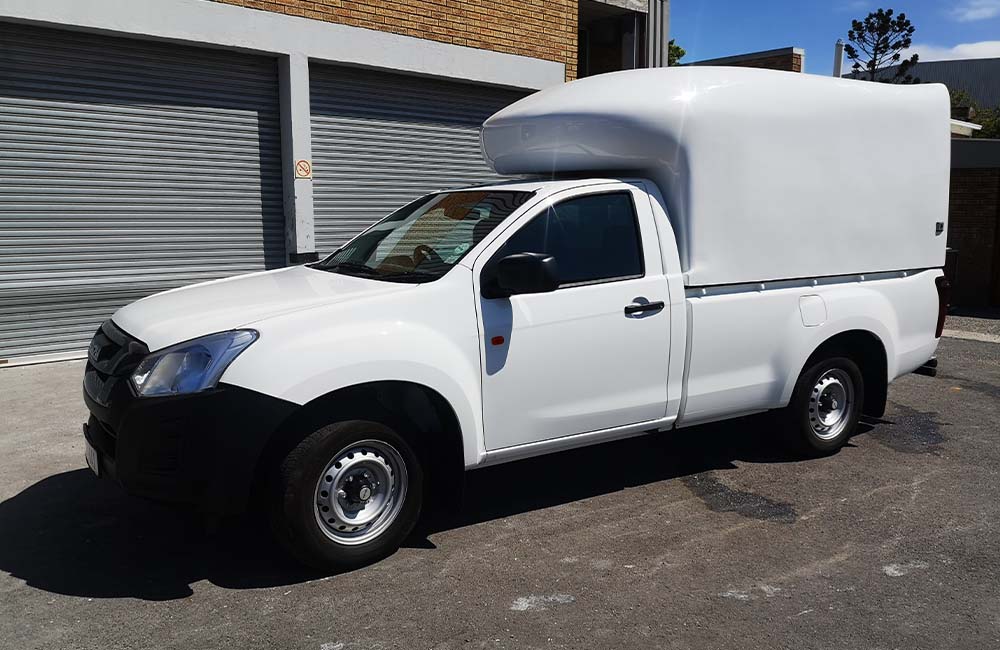Isuzu 6G Courier Canopy-Canopy-Isuzu-White-AndyCab