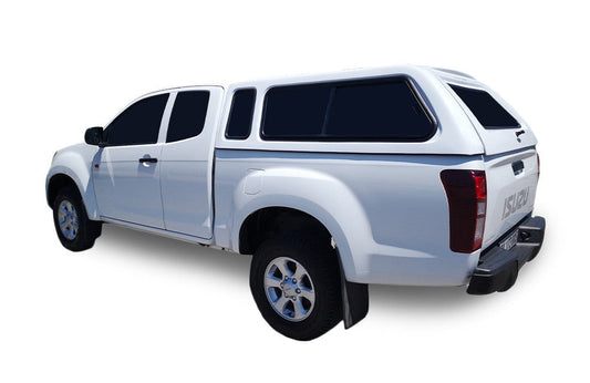 Isuzu 6G Extended Cab Roadrunner-Canopy-Isuzu-White-Blankside-AndyCab