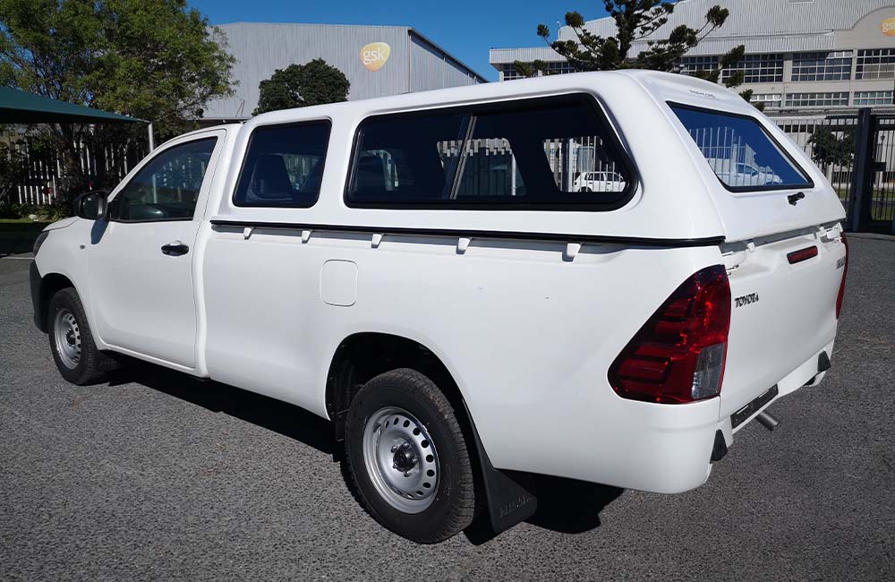Toyota GD6 Single Cab Roadrunner-Canopy-Toyota-White-Low Roof-AndyCab