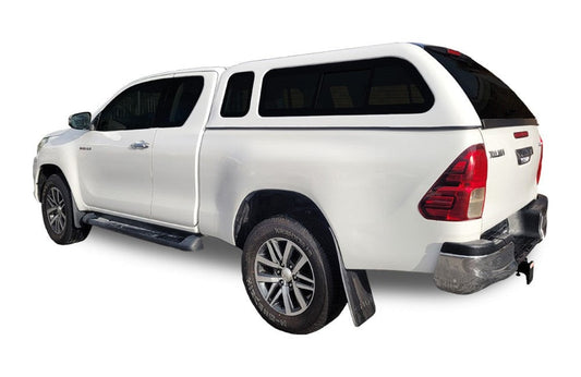 Toyota Hilux Extended Cab Platinum-Canopy-Toyota-White-AndyCab