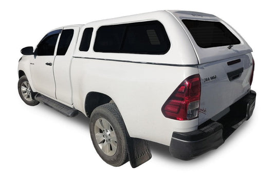 Toyota Hilux Extended Cab Roadrunner-Canopy-Toyota-White-AndyCab