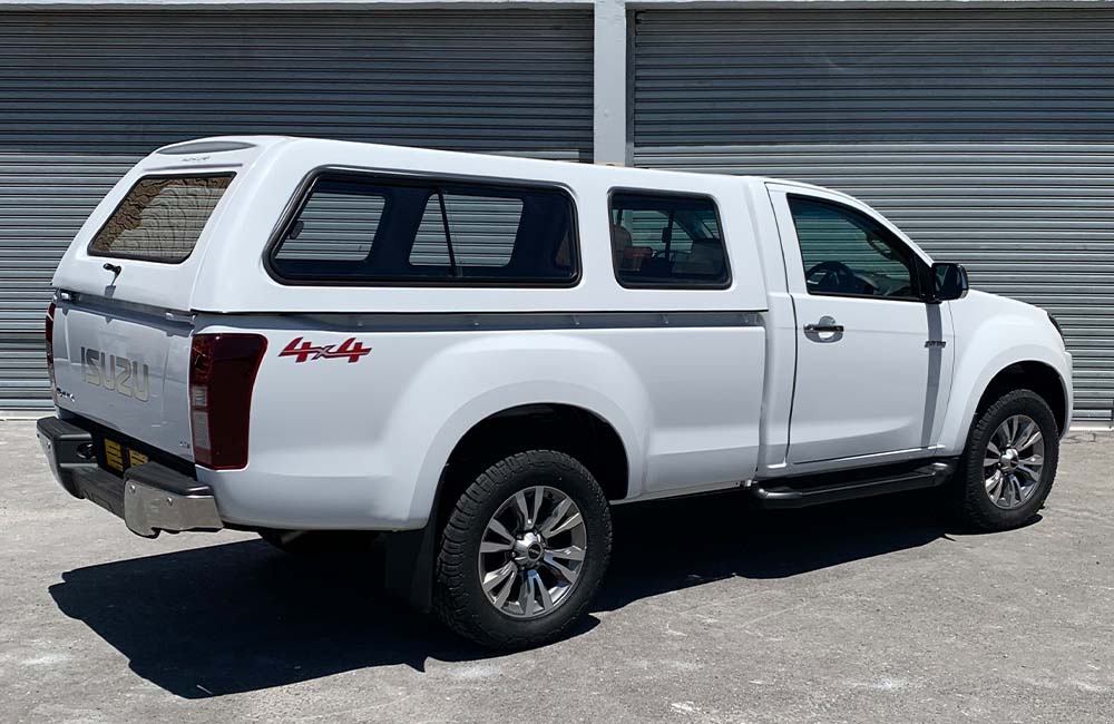 Isuzu 6G Single Cab Roadrunner-Canopy-Isuzu-White-Low Roof-AndyCab