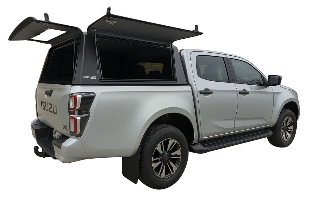 Isuzu Gen 7 Double Cab Predator Blankside-Canopy-Isuzu-AndyCab