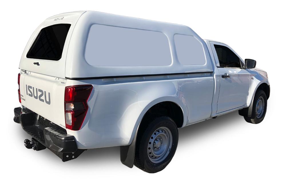 Isuzu Gen 7 Single Cab Roadrunner-Canopy-Isuzu-White-High Roof-AndyCab