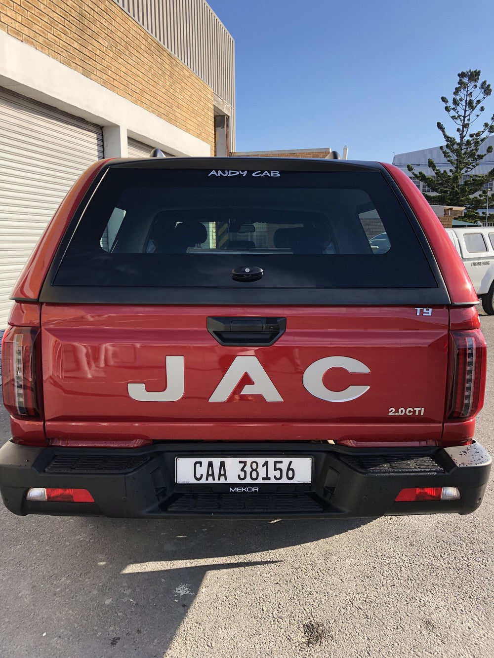 JAC T9 Double Cab Platinum-Canopy-JAC-White-AndyCab