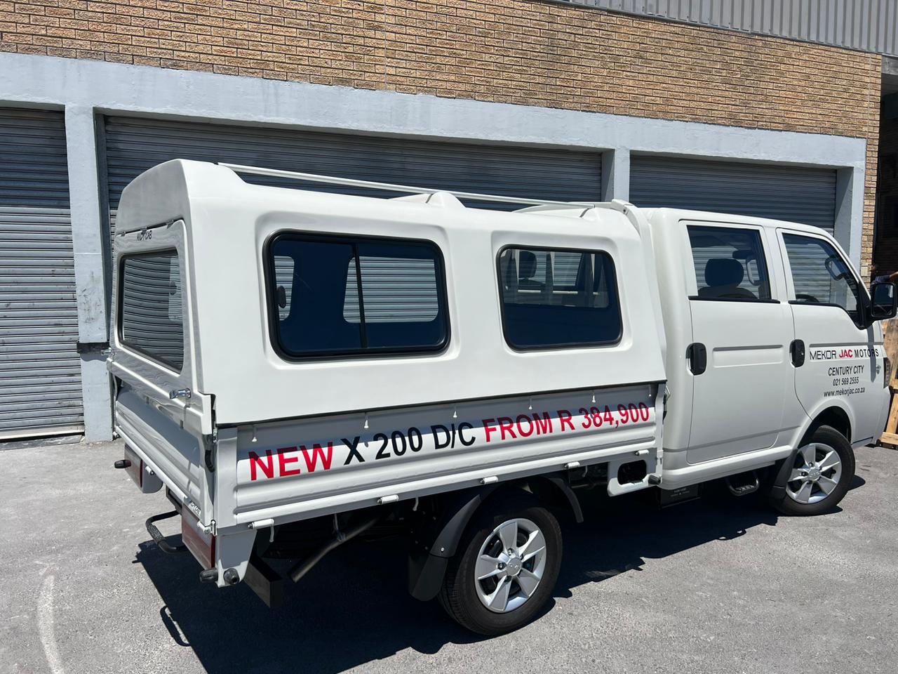 JAC X200 Double Cab Roadrunner-Canopy-JAC-White-AndyCab