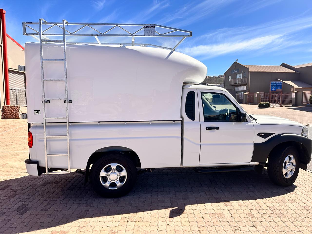 Mahindra Pik Up Courier Canopy-Canopy-Mahindra-White-AndyCab