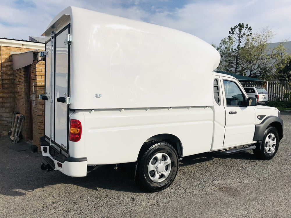 Mahindra Pik Up Courier-Canopy-Mahindra-White-AndyCab