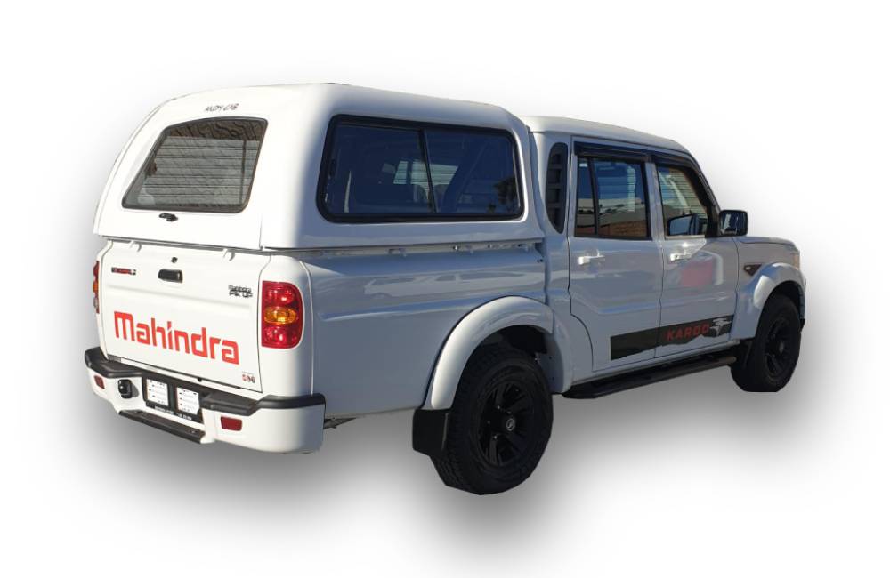Mahindra Pik Up Double Cab Roadrunner Canopy-Canopy-Mahindra-White-AndyCab