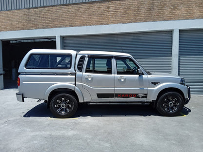 Mahindra Pik Up Double Cab Roadrunner Canopy-Canopy-Mahindra-White-AndyCab