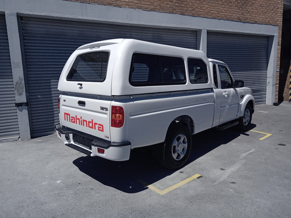 Mahindra Pik Up Single Cab Roadrunner Canopy-Canopy-Mahindra-White-Blankside-AndyCab
