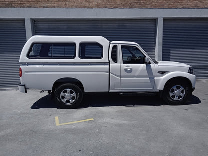 Mahindra Pik Up Single Cab Roadrunner Canopy-Canopy-Mahindra-White-Blankside-AndyCab