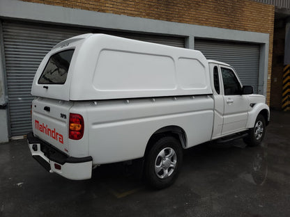 Mahindra Pik Up Single Cab Roadrunner Canopy-Canopy-Mahindra-White-Blankside-AndyCab
