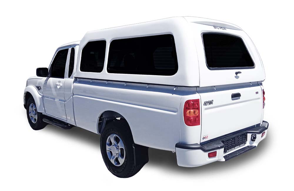 Mahindra Pik Up Single Cab Roadrunner-Canopy-Mahindra-White-Blankside-AndyCab