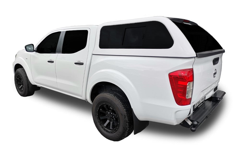 Navara Double Cab Platinum-Canopy-Nissan-White-AndyCab