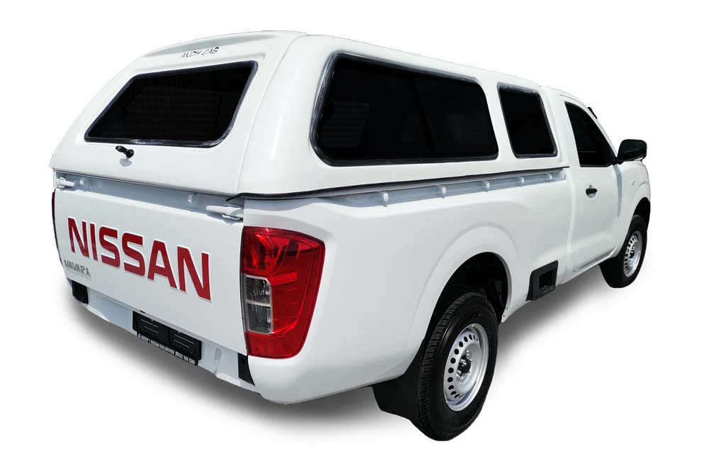 Navara Pro4x Single Cab Roadrunner-Canopy-Nissan-White-AndyCab