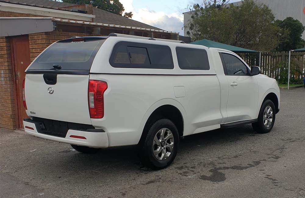 P-Series Single Cab Platinum-Canopy-GWM-White-AndyCab