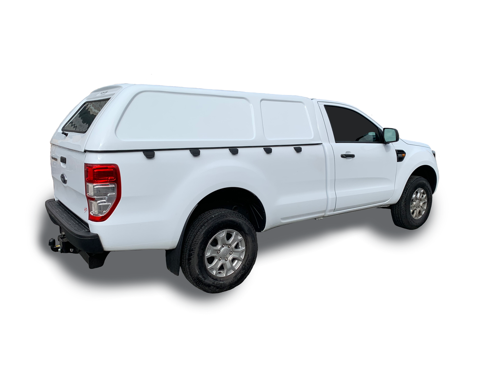 Ranger T6 Single Cab Roadrunner-Canopy-Ford-White-Blankside-AndyCab