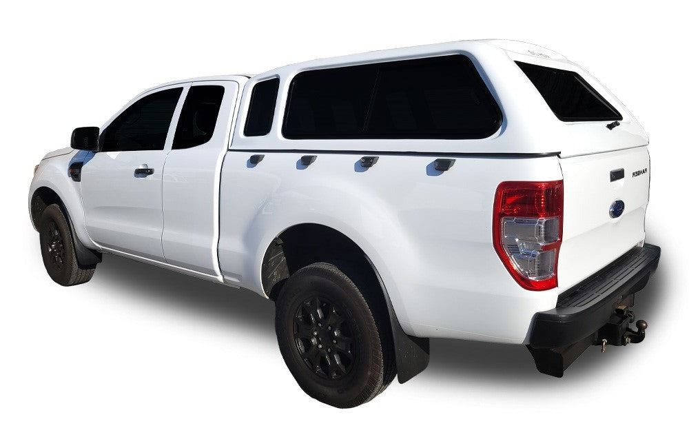 Ranger T6 Super Cab Roadrunner-Canopy-Ford-White-AndyCab