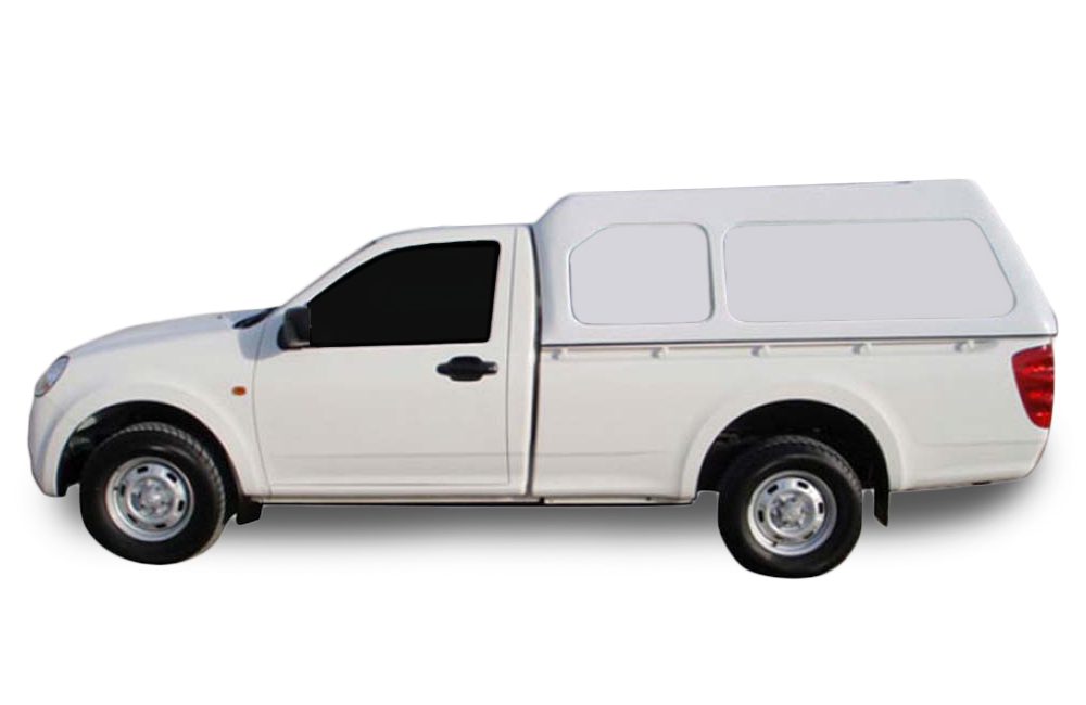 Steed 5 Single Cab High Roof Roadrunner Blankside-Canopy-GWM-AndyCab
