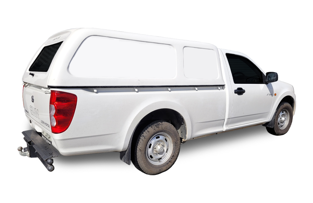 Steed 5 Single Cab Roadrunner-Canopy-GWM-White-High Roof-AndyCab