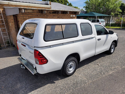 Toyota GD6 Single Cab Roadrunner-Canopy-Toyota-White-High Roof-AndyCab