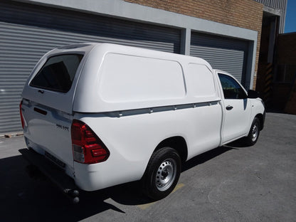 Toyota GD6 Single Cab Roadrunner-Canopy-Toyota-White-High Roof Blankside-AndyCab
