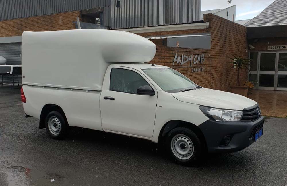 Toyota Hilux Courier Canopy-Canopy-Toyota-White-AndyCab