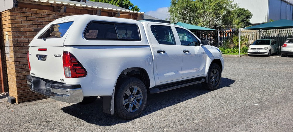 Toyota Hilux Double Cab Roadrunner-Canopy-Toyota-White-AndyCab