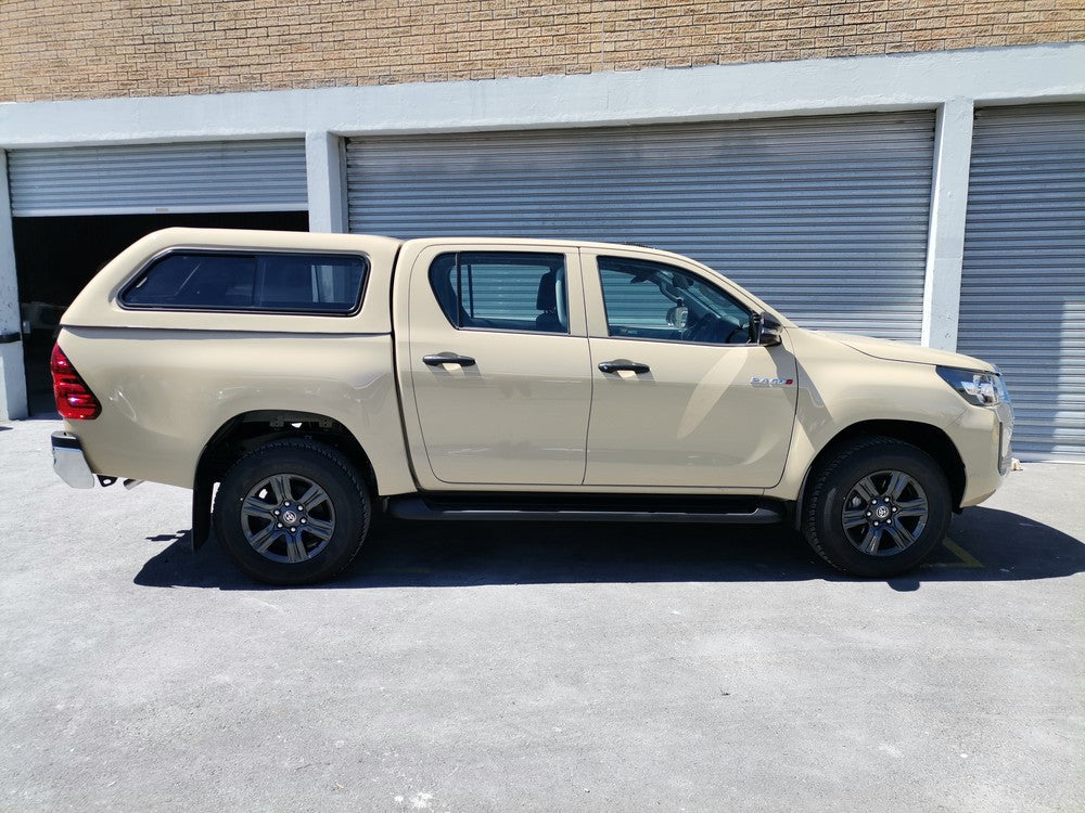 Toyota Hilux Double Cab Roadrunner-Canopy-Toyota-White-AndyCab