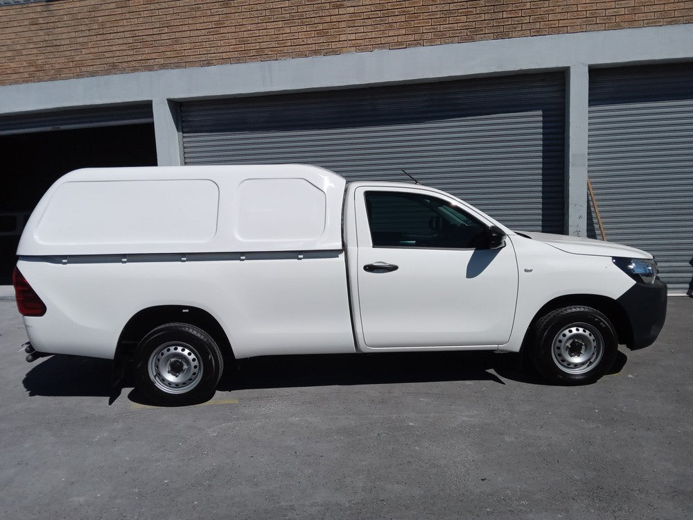 Toyota Hilux Single Cab Roadrunner-Canopy-Toyota-White-High Roof-AndyCab