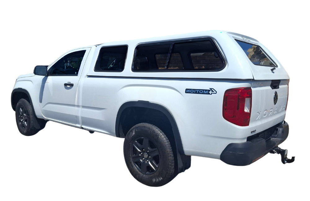 VW Amarok Single Cab Roadrunner-Canopy-Volkswagen-White-Low Roof-AndyCab